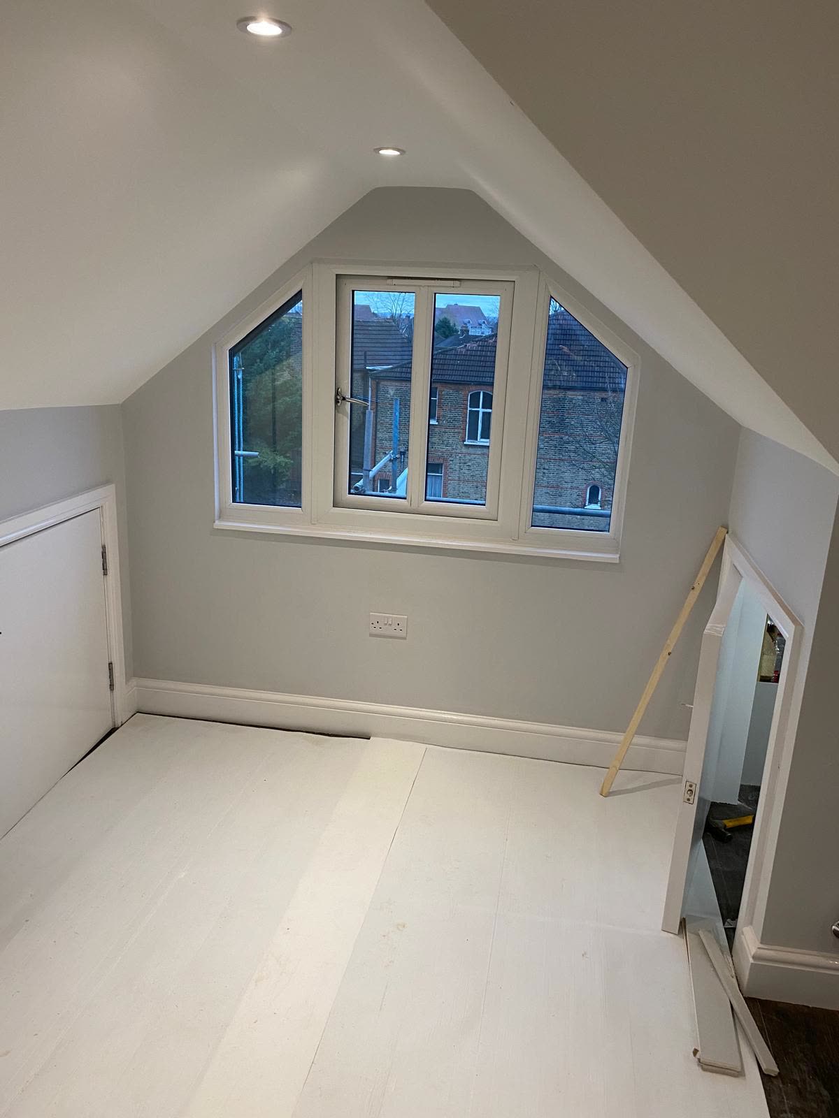 Dormer loft conversion with shower room in Residential project