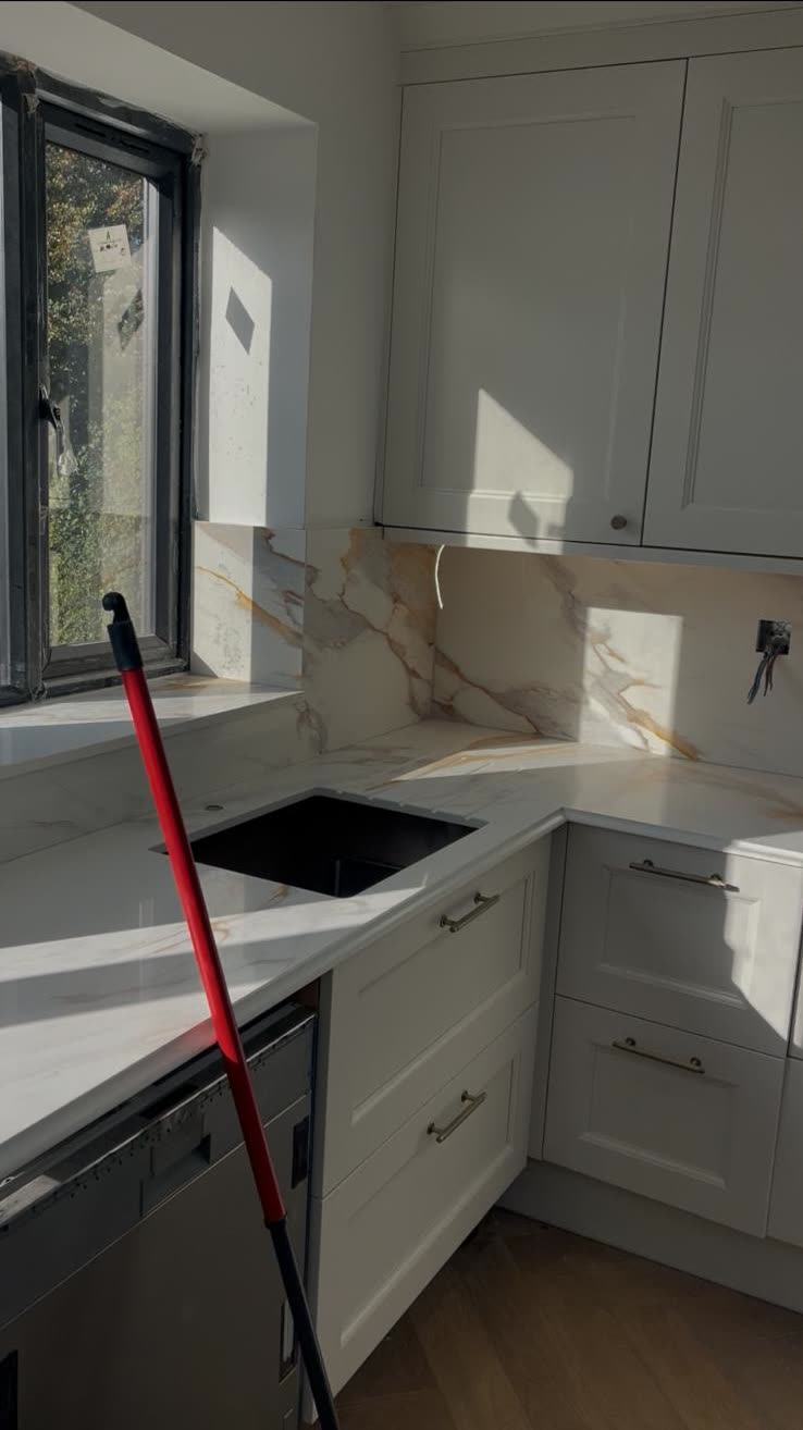 Kitchen and utility fit-out in Residential project